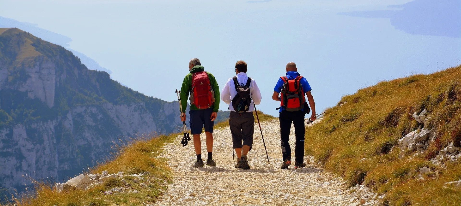 trekking sul lago di Garda