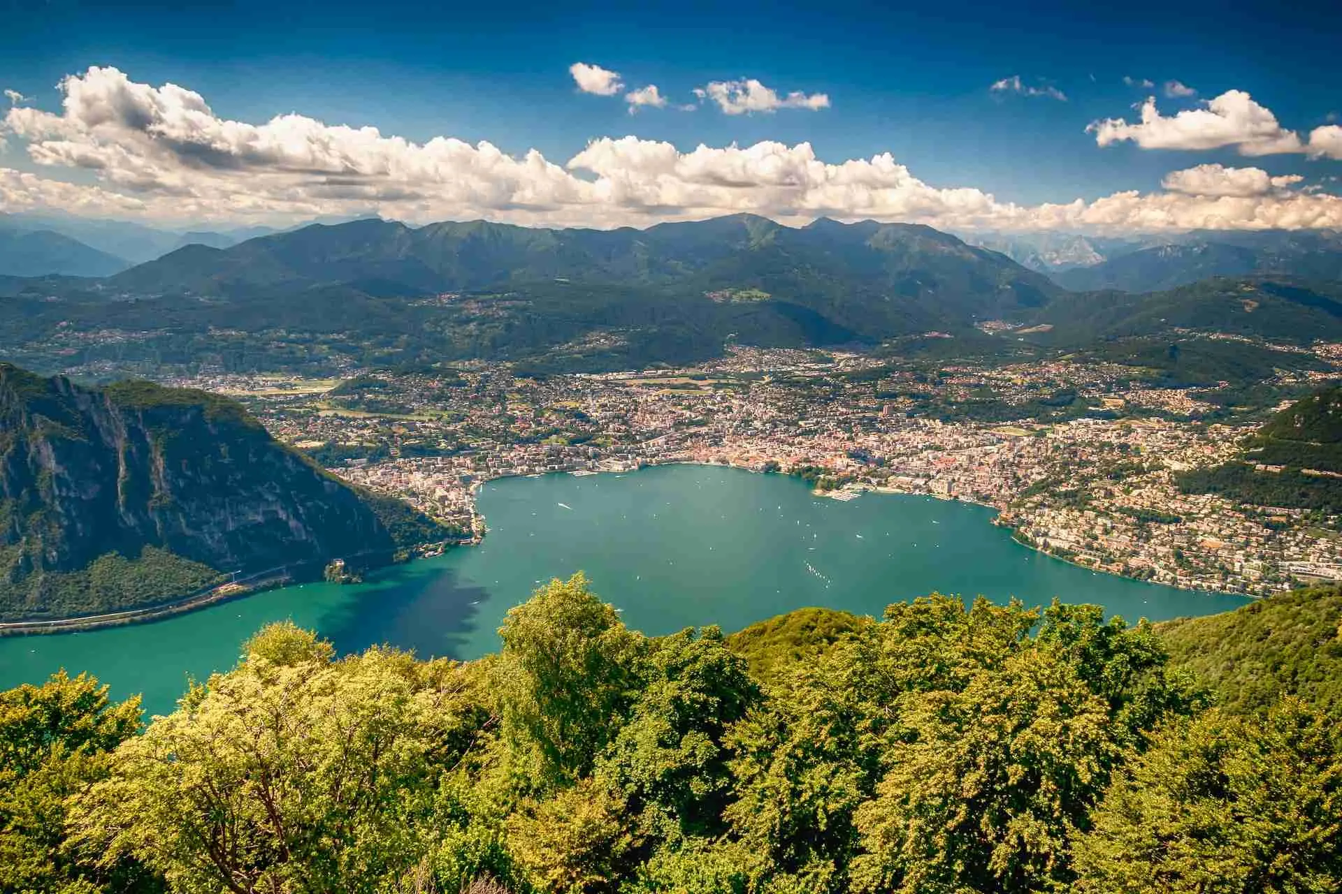 panorama cammino viandante