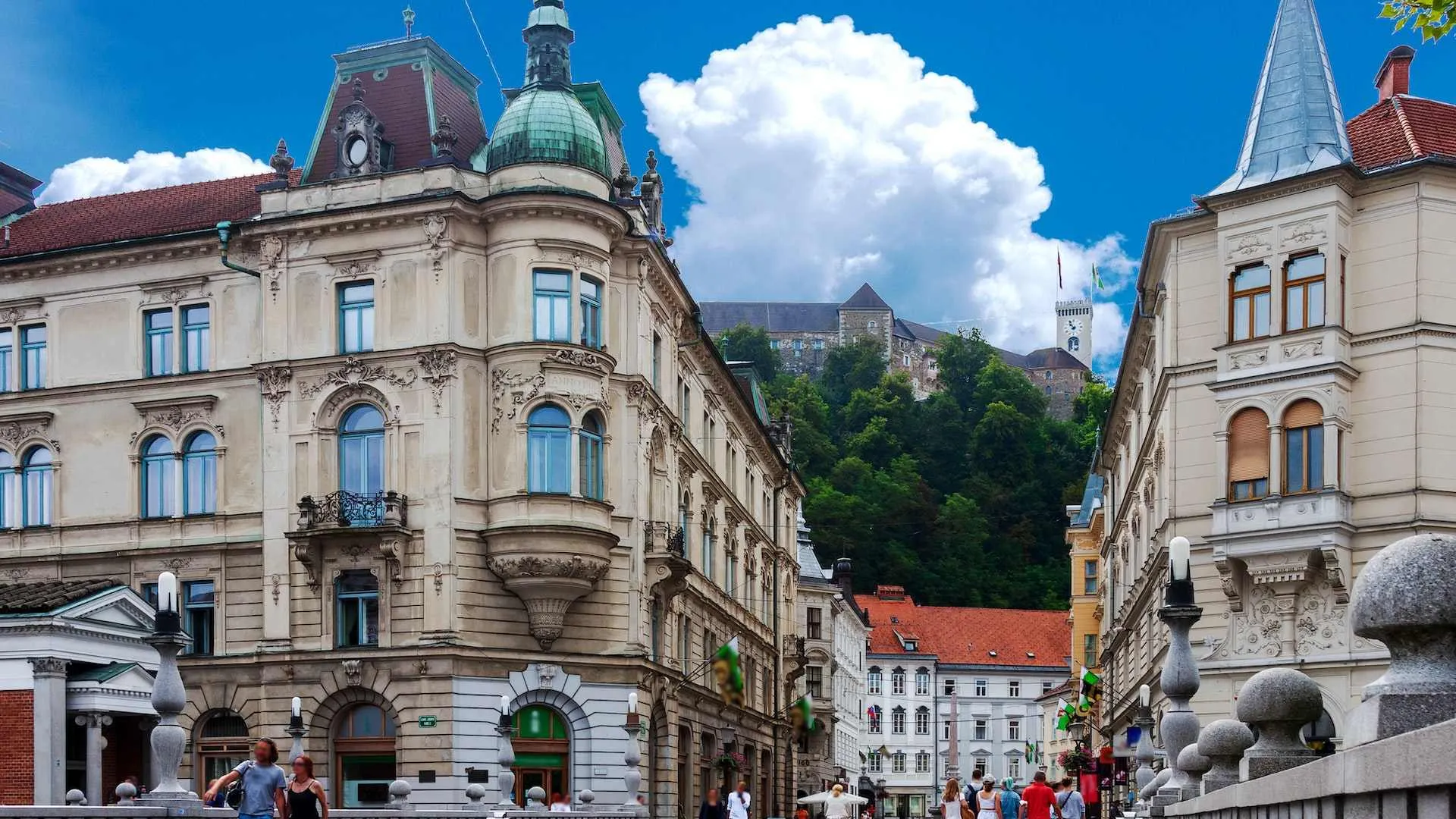città lubiana cosa vedere a lubiana slovenia centro slovenia cose capitali capitale verde cattedrale di san nicola