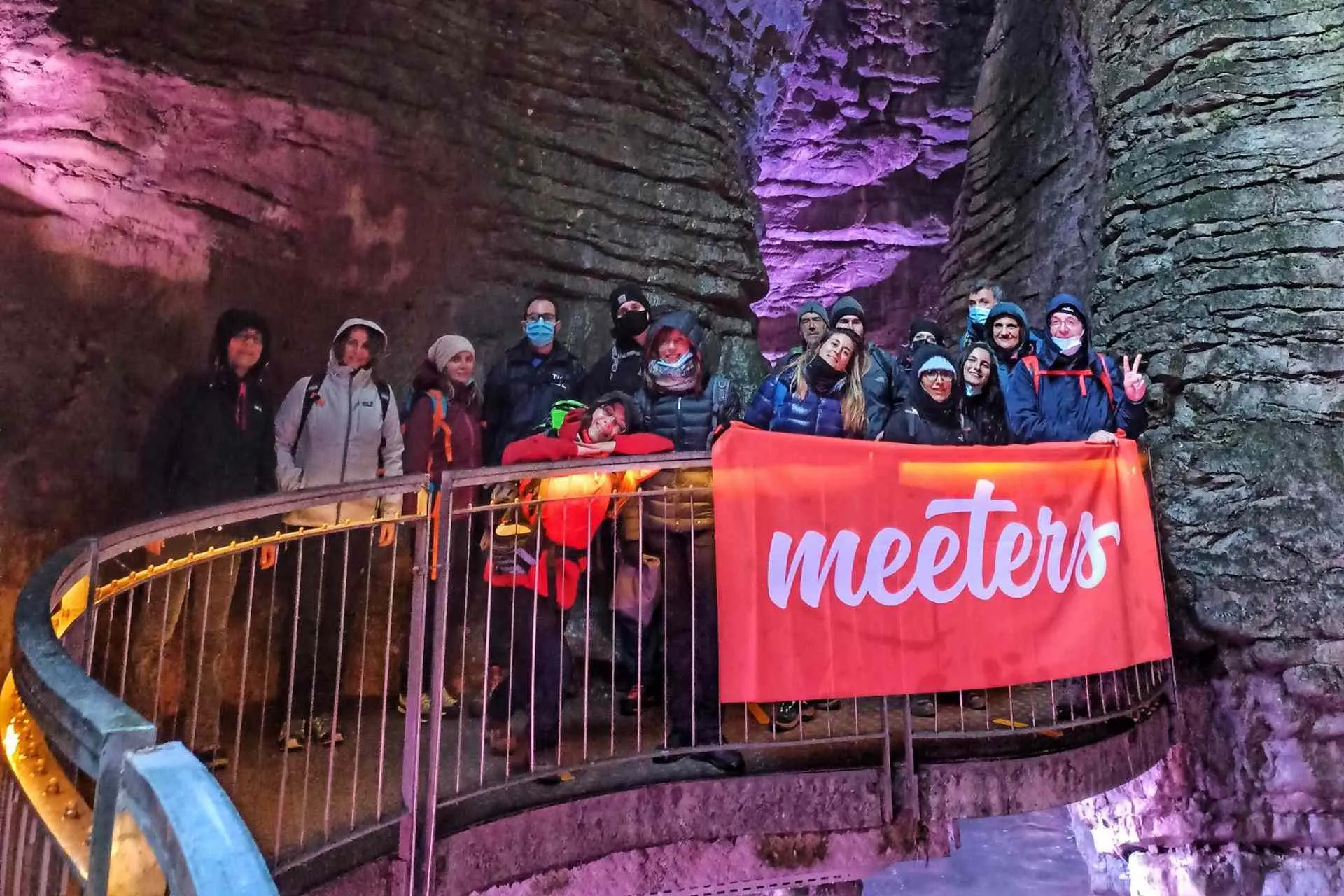 cascata del varone gruppo meeters