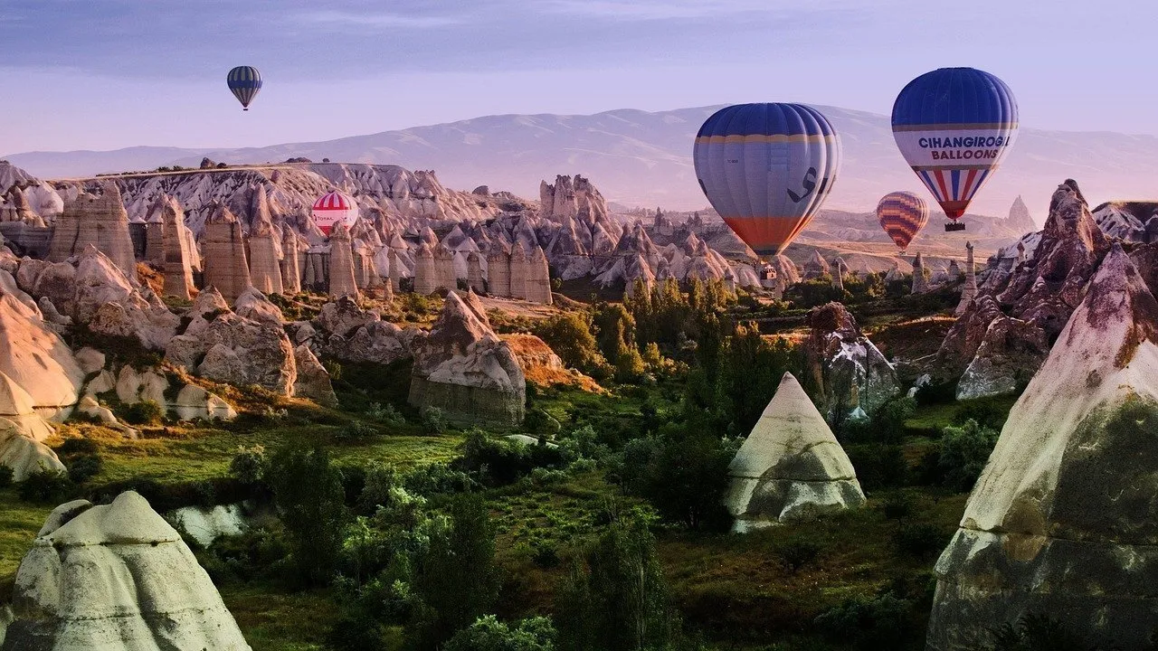 mongolfiere turchia