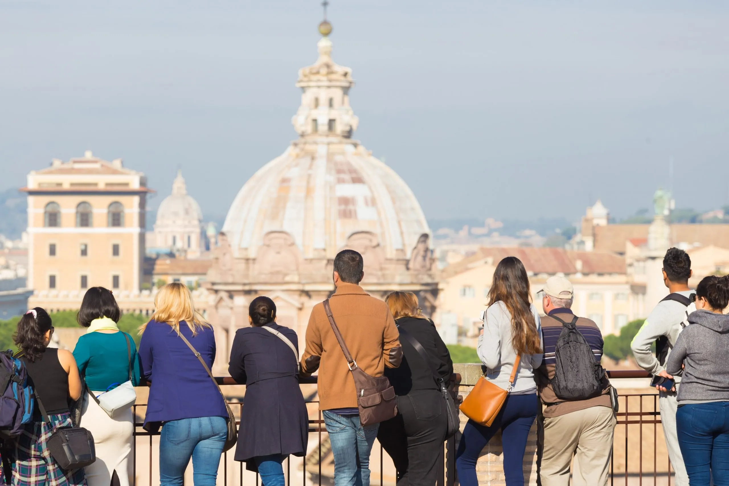 Camminare in compagnia a Roma