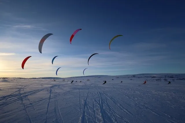 snowkiting