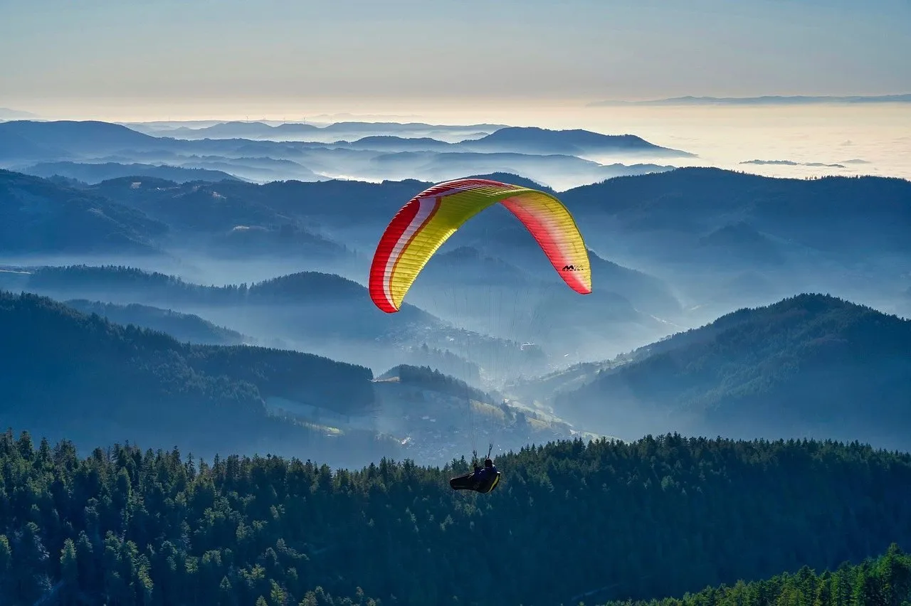 parapendio in val di sole