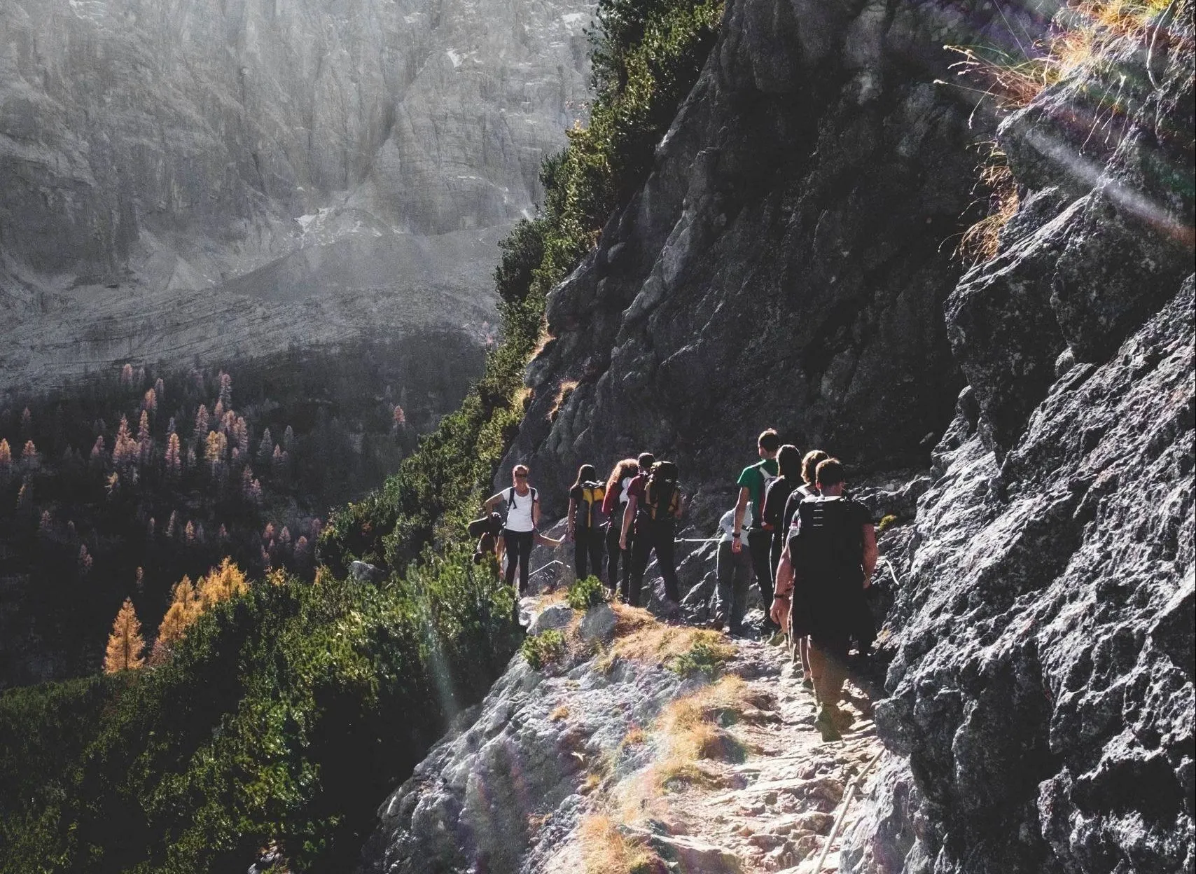 Gruppi per camminare in montagna