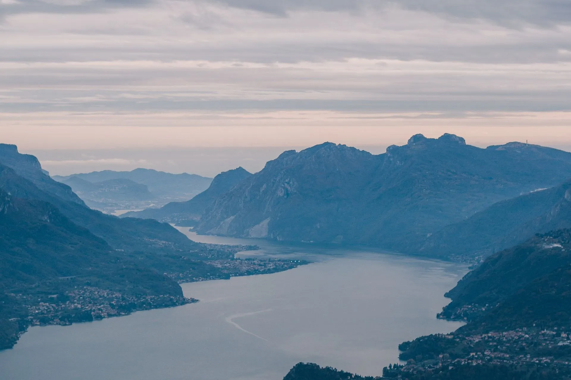 panorama lago di como