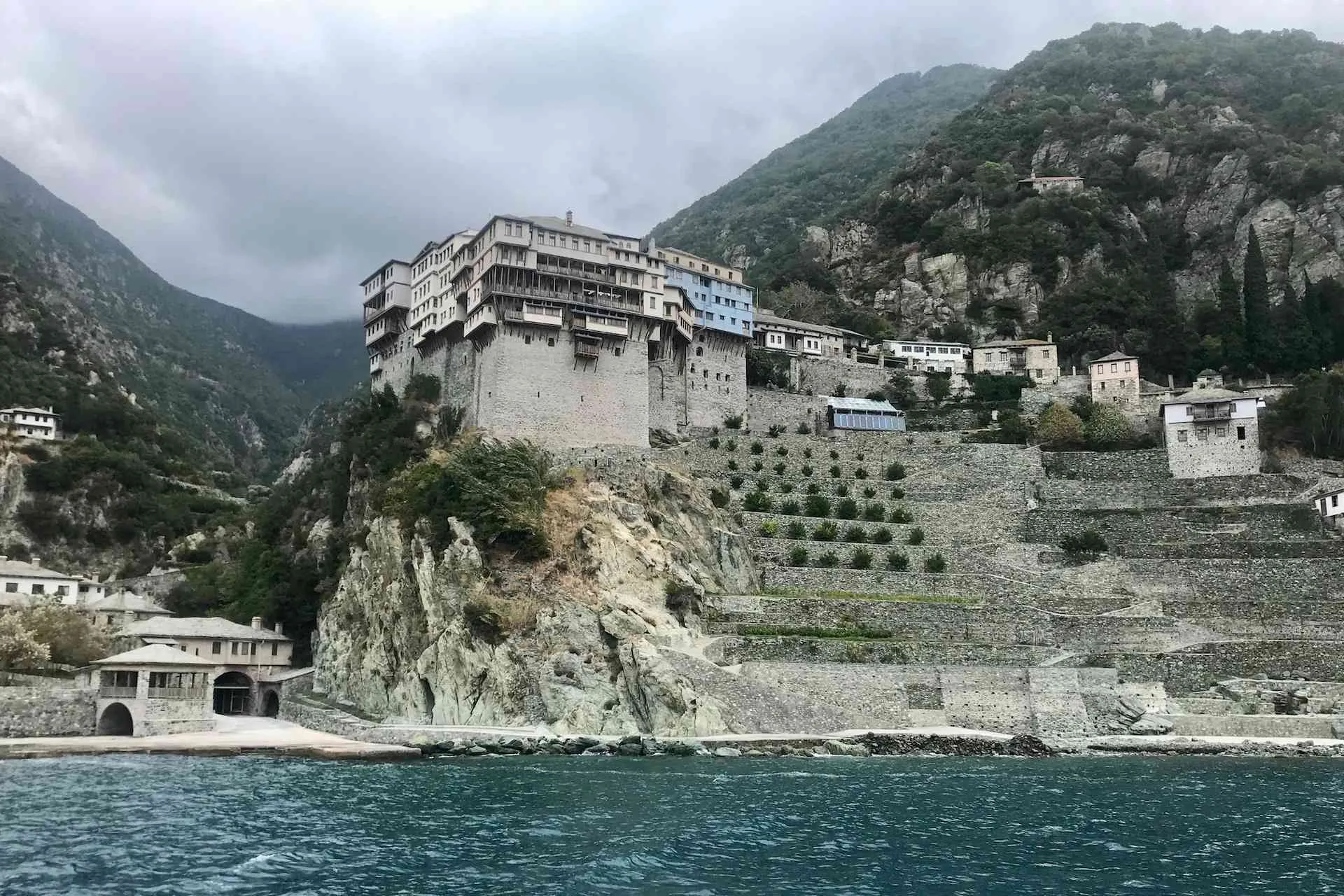 bizantini di salonicco città nord est della grecia tempio alcuni visita santuario spiagge cultura