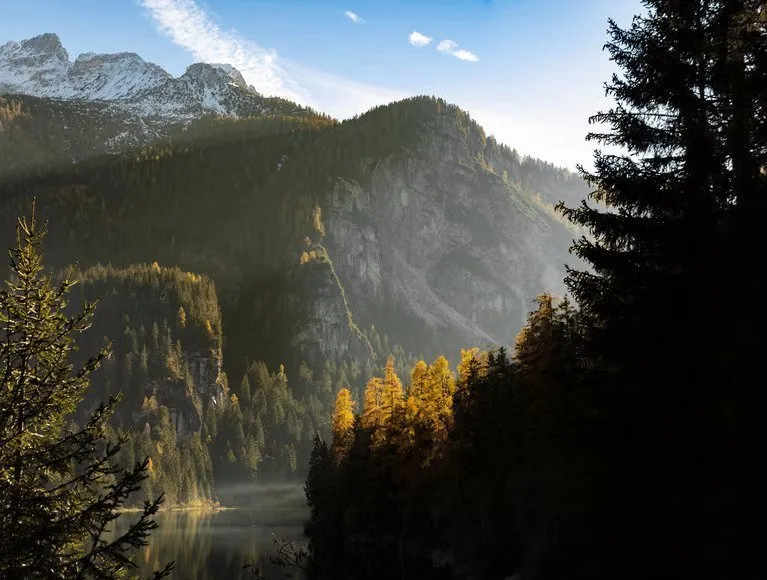 lago di tovel rosso