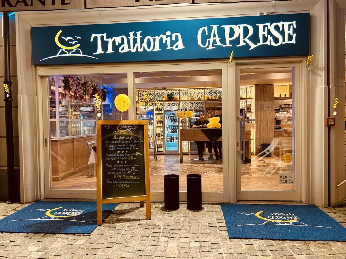 Cena alla Trattoria Caprese