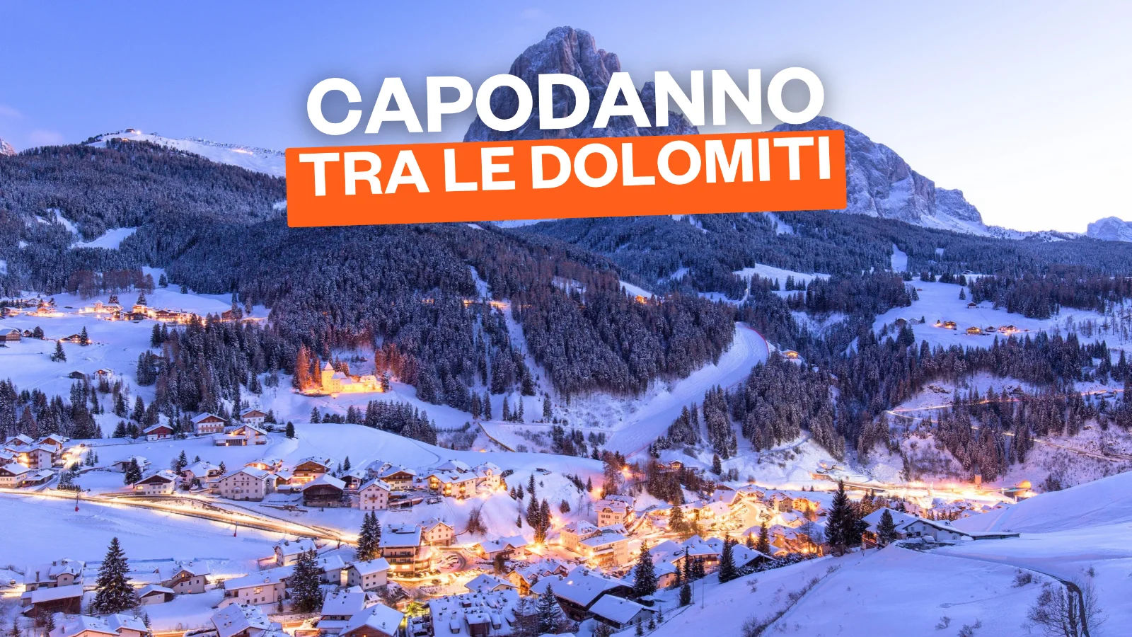 Dolomiti beautiful winter landscape ski