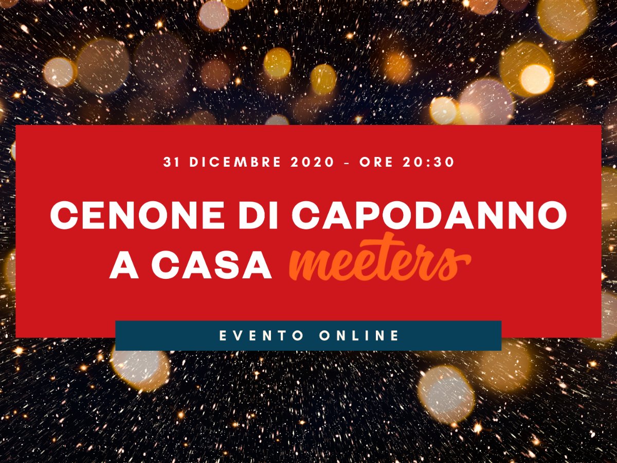 Cenone di Capodanno a casa Meeters