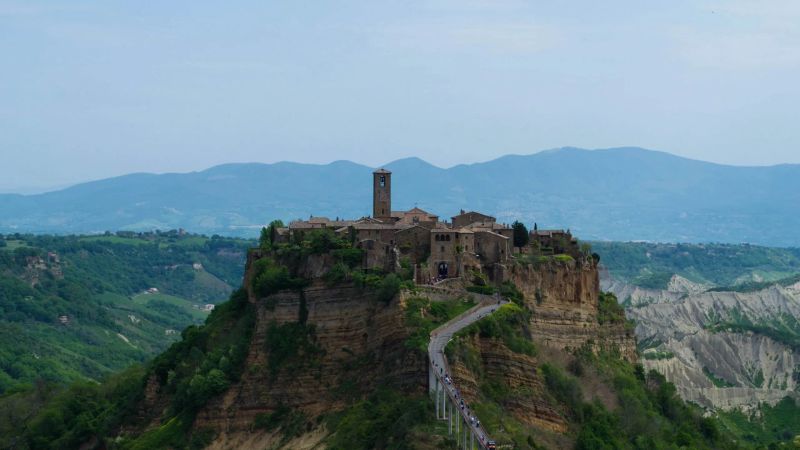 Civita among Italy's most beautiful villages