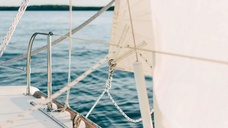 sailing vacation sea