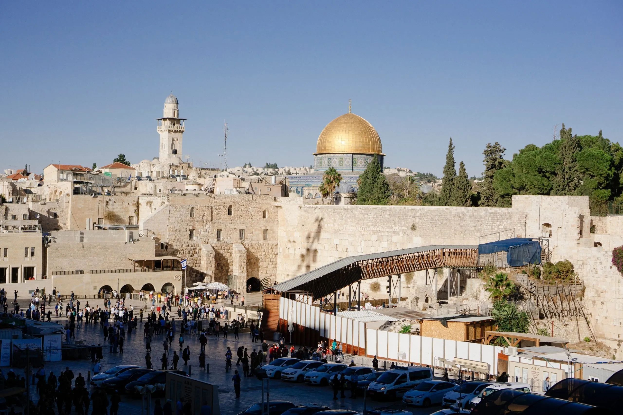 The New Suspension Bridge in Jerusalem
