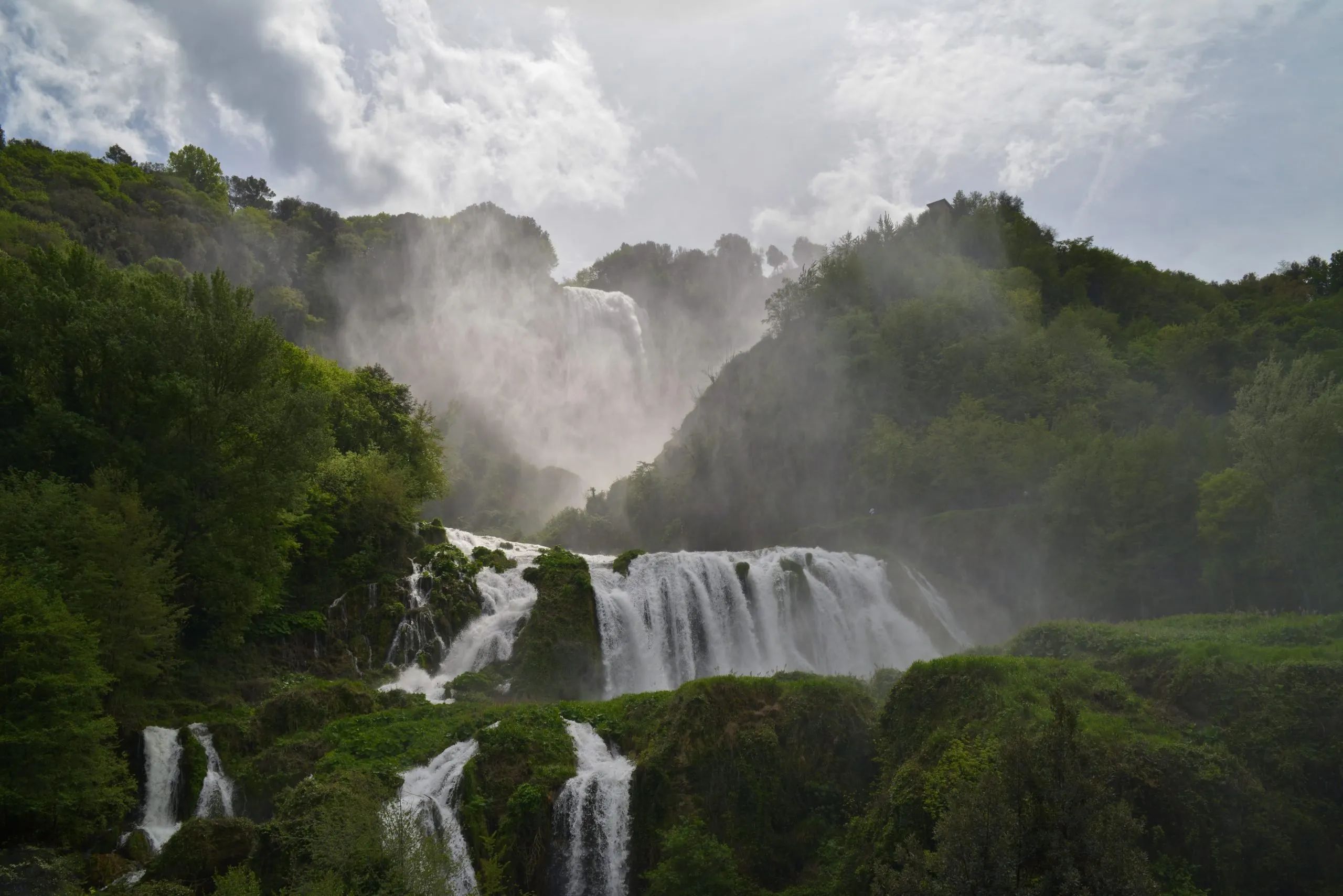 waterfalls in Italy