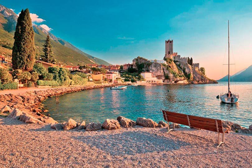 lac de garde plages