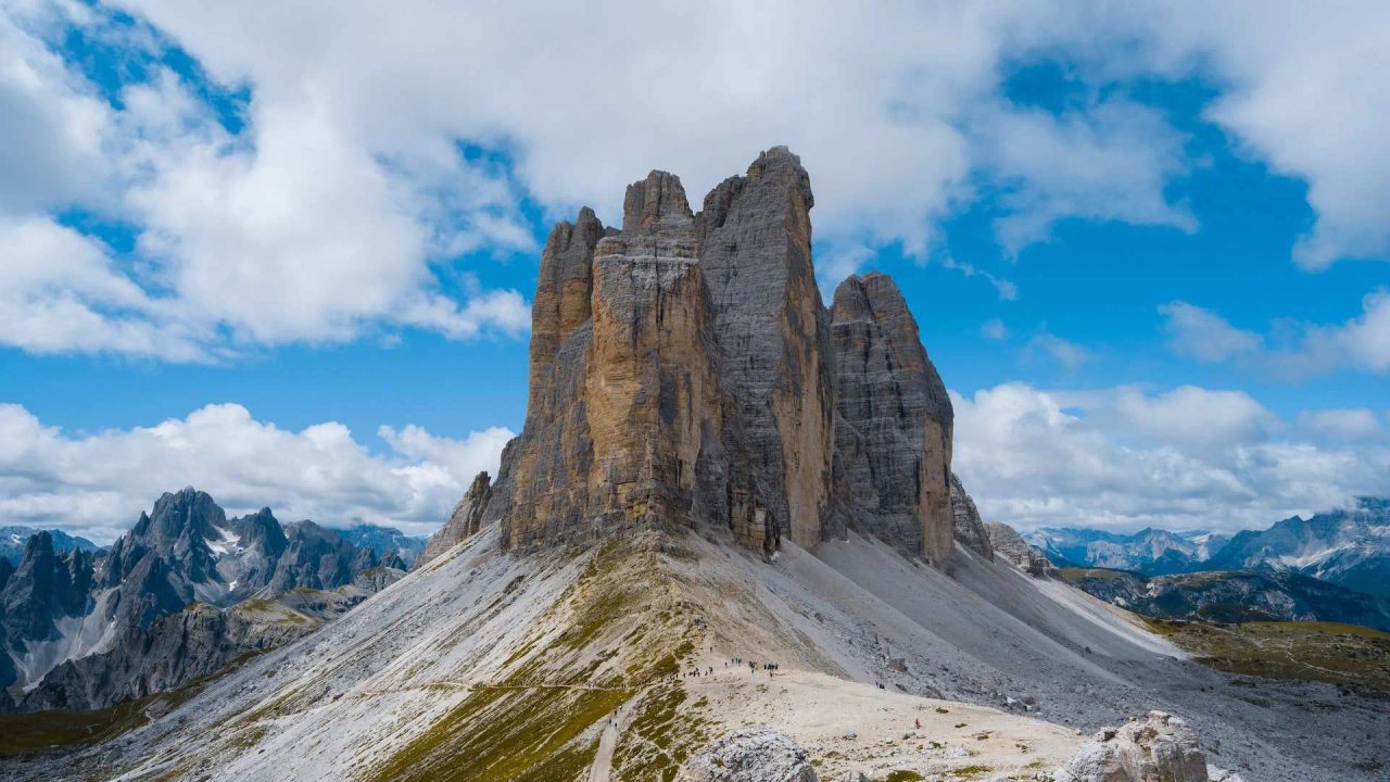 3 cime di lavaredo dolomiti panorama