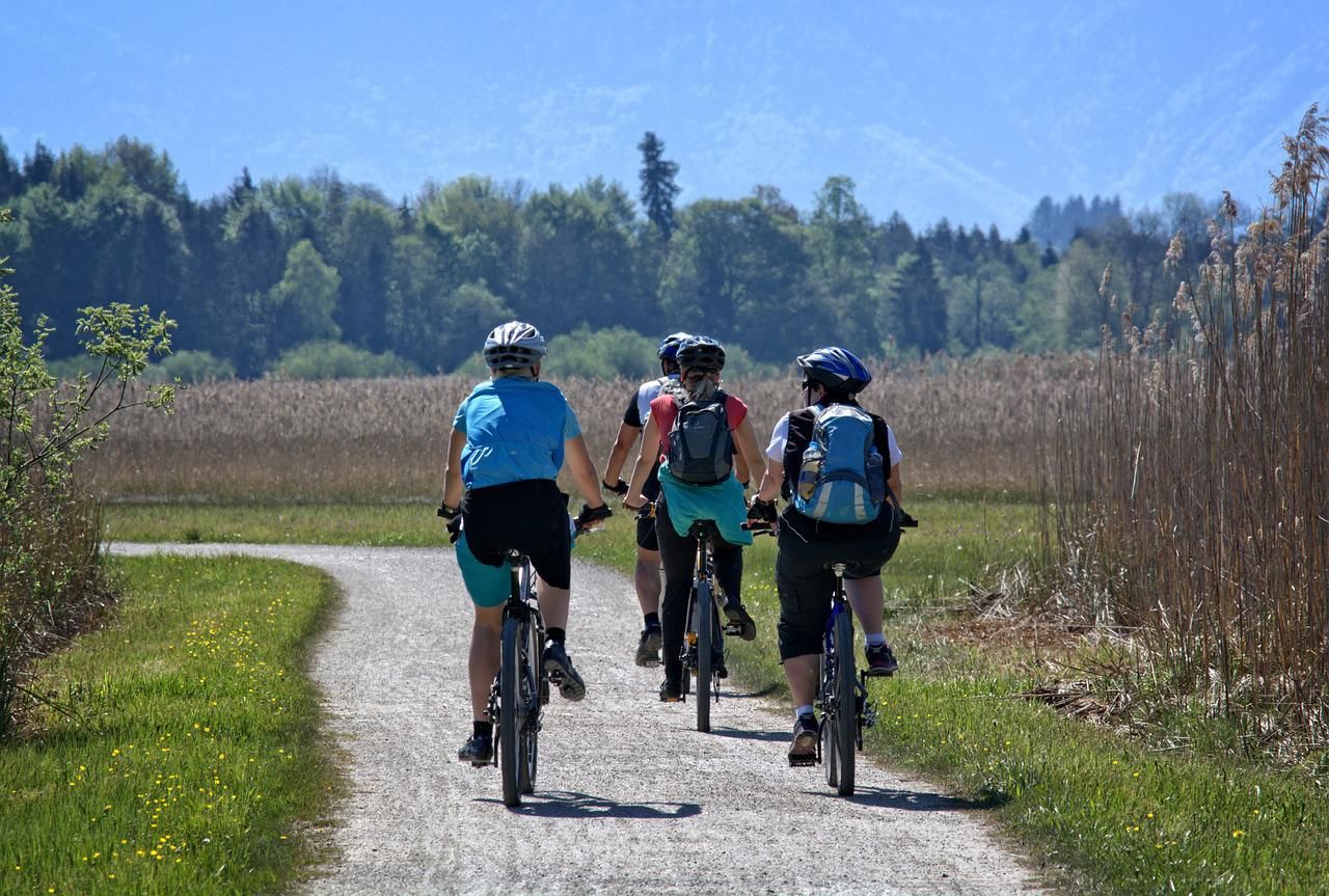 sports to enjoy together on bike paths
