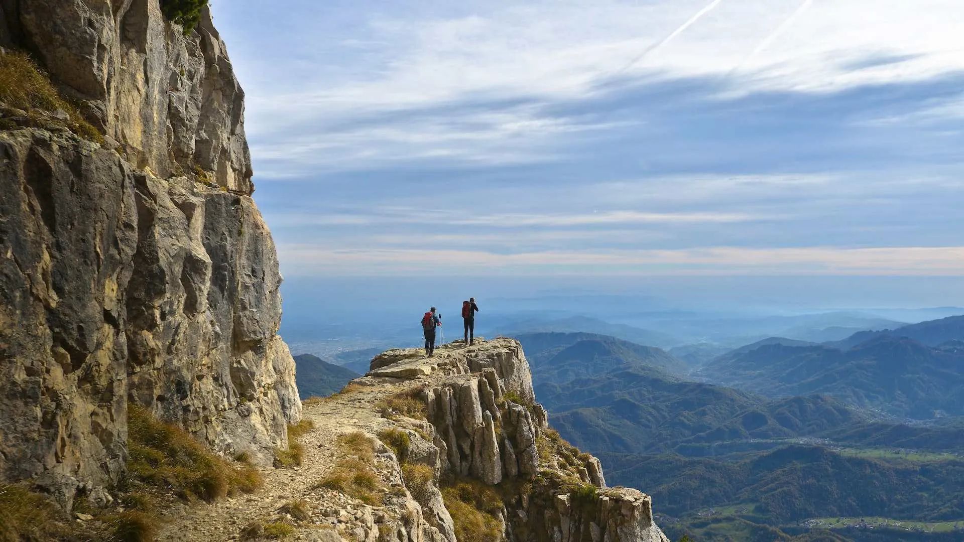 52 tunnels of Pasubio panorama