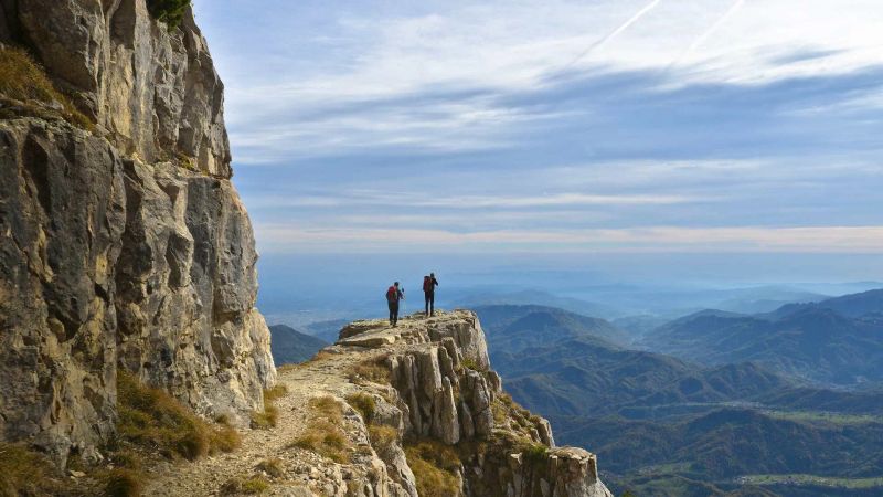 52 tunnels of Pasubio panorama