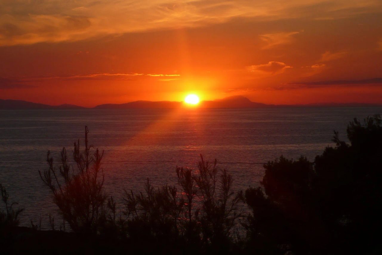 isole tremiti panorama mare tramonto