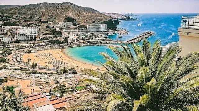mete invernali al caldo: gran canaria