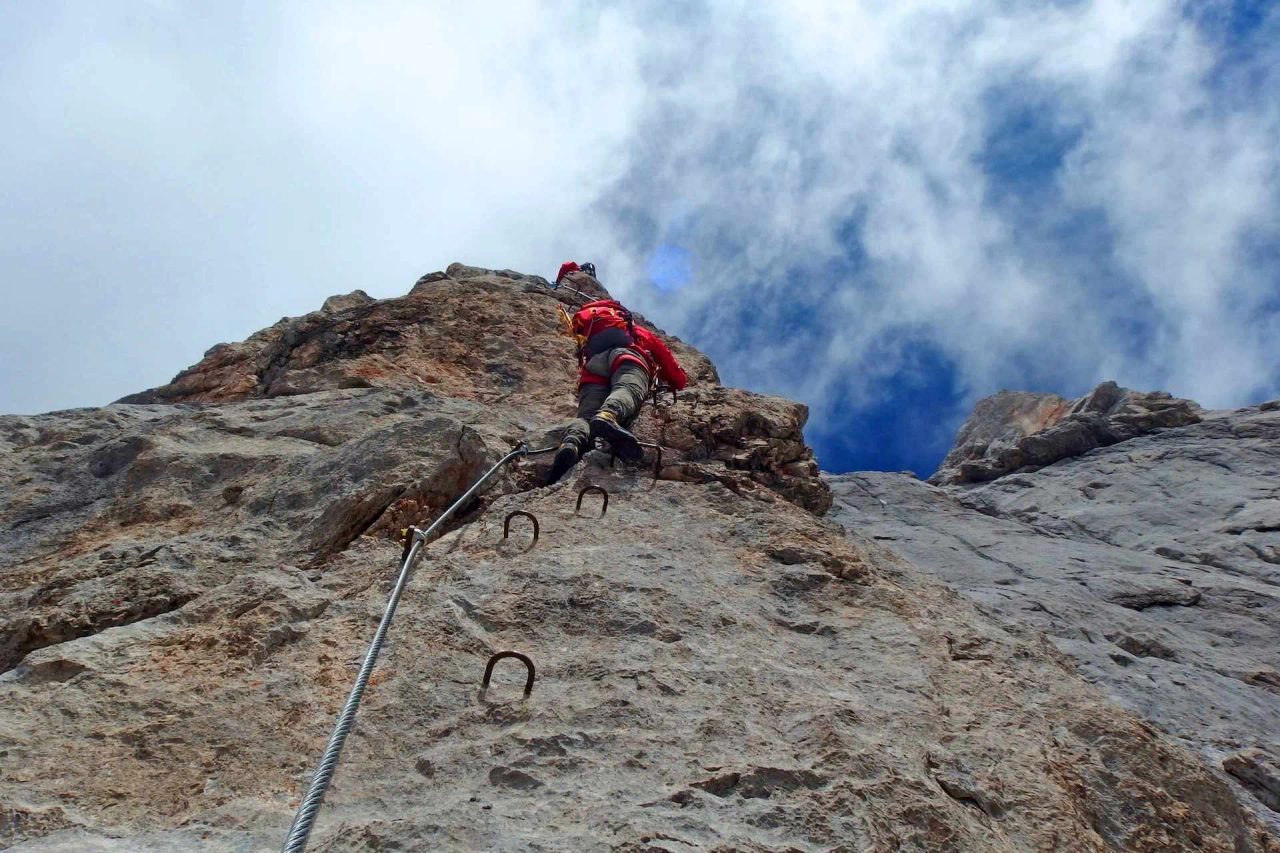 il sentiero dei fiori passo paradiso passo castellaccio durante la prima guerra passo del tonale via ferrata passo payer quota