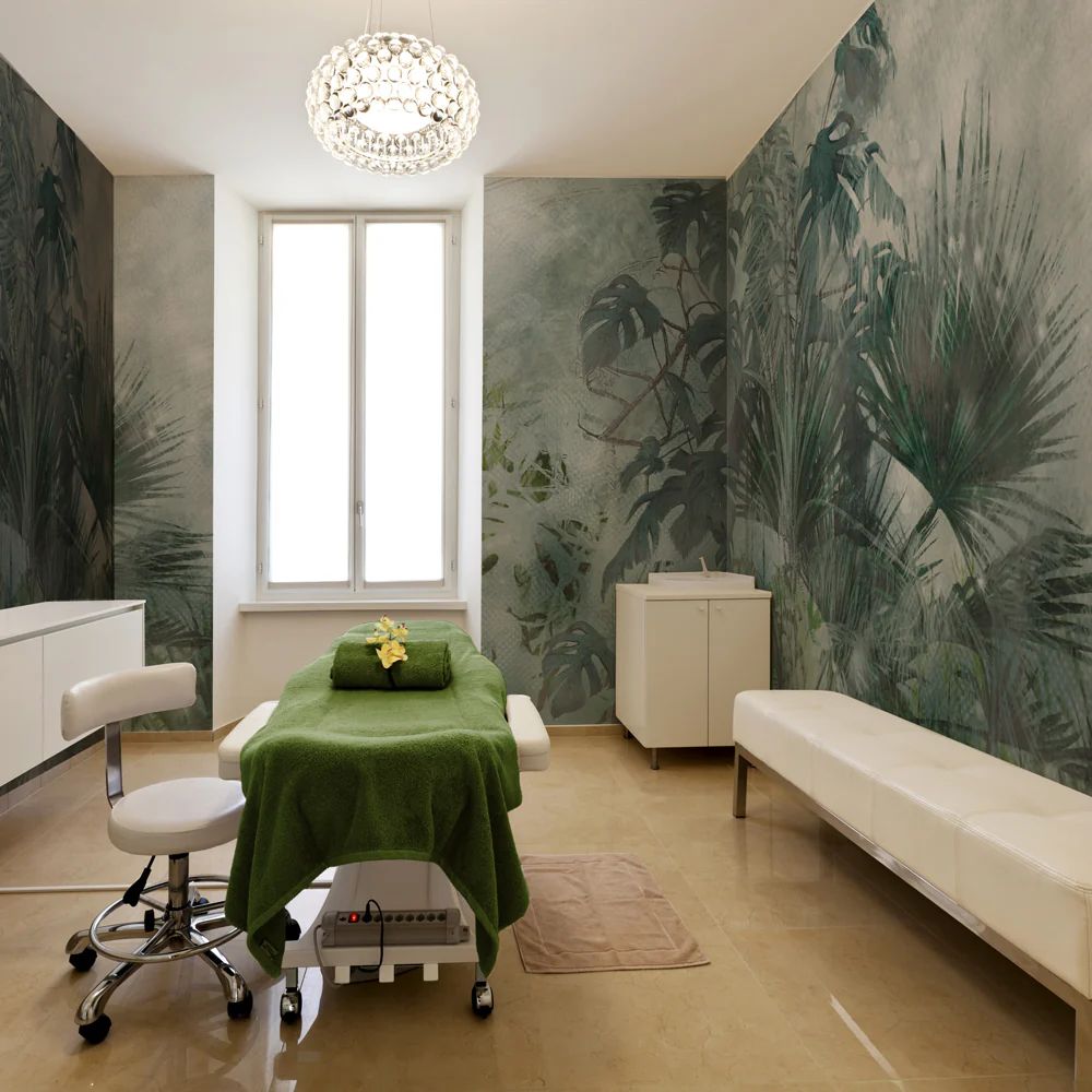 Papier peint pour spa et centres de bien-être : idées de détente