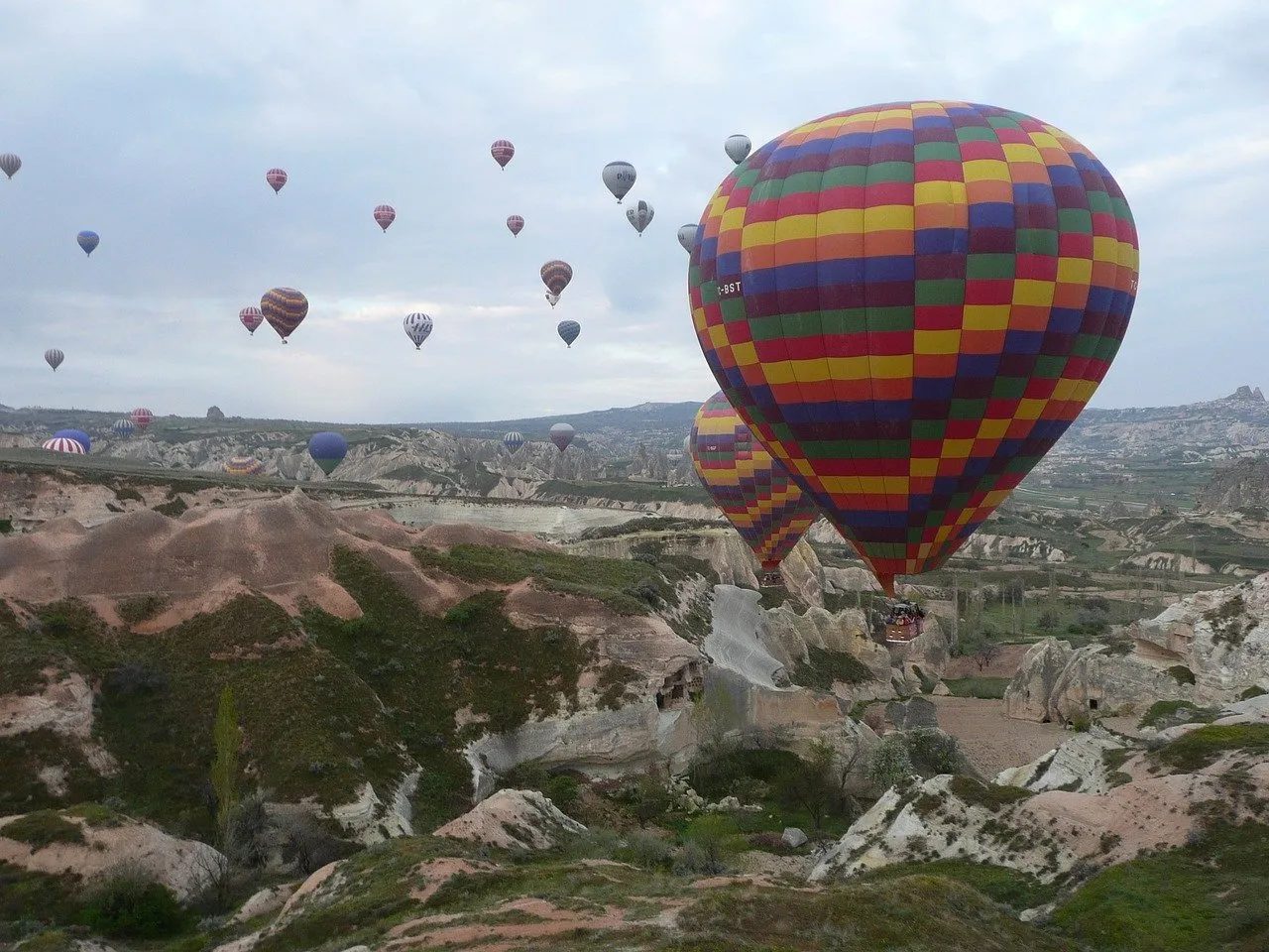 mongolfiere turchia