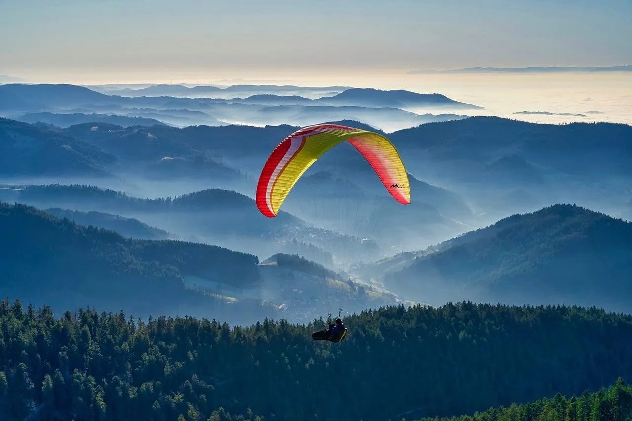 parapendio in val di sole
