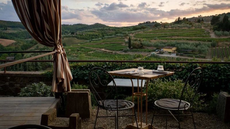 degustazioni vino toscana tavolino