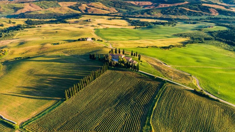 randonnée en Toscane
