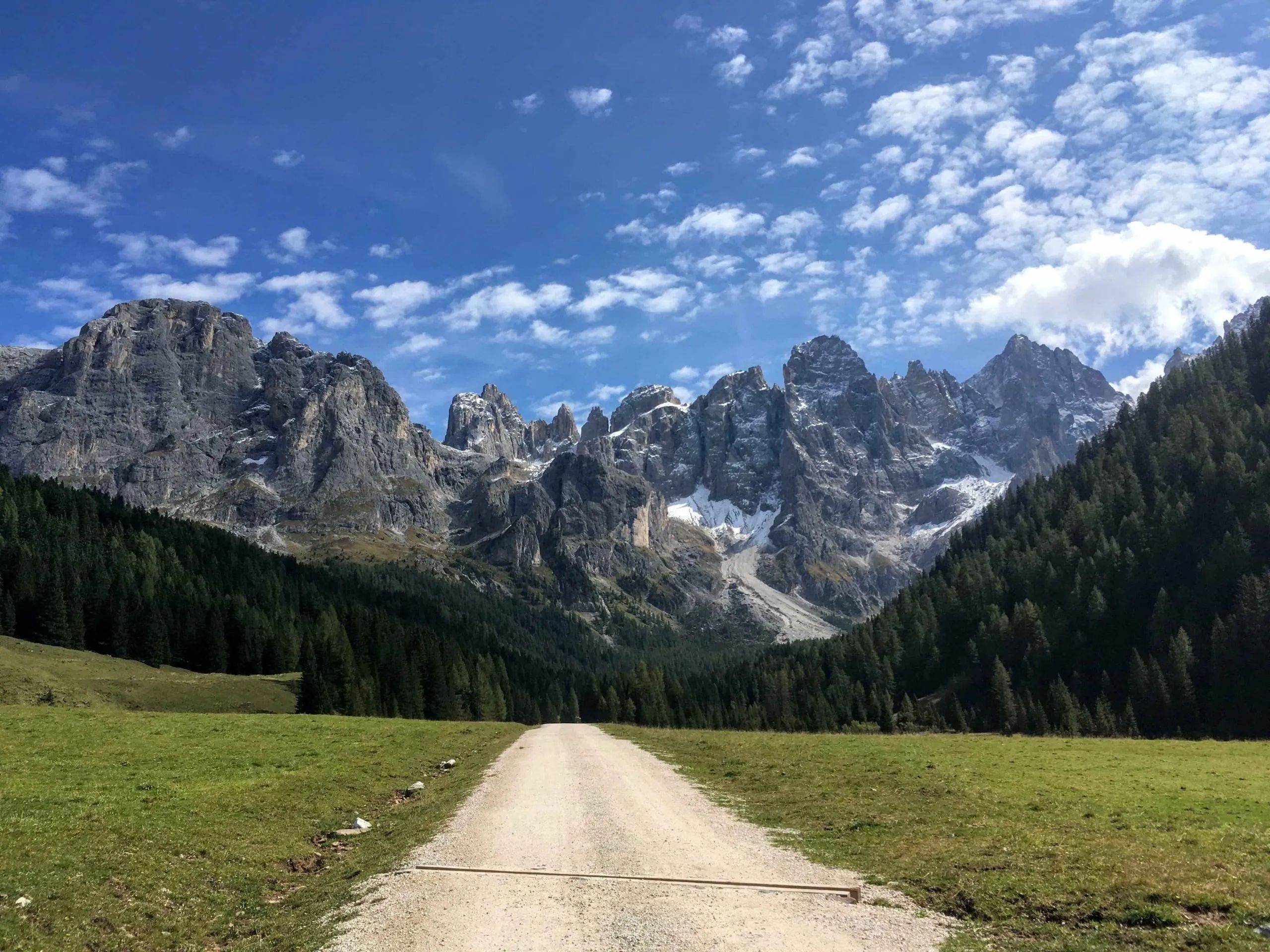 hiking in the dolomites