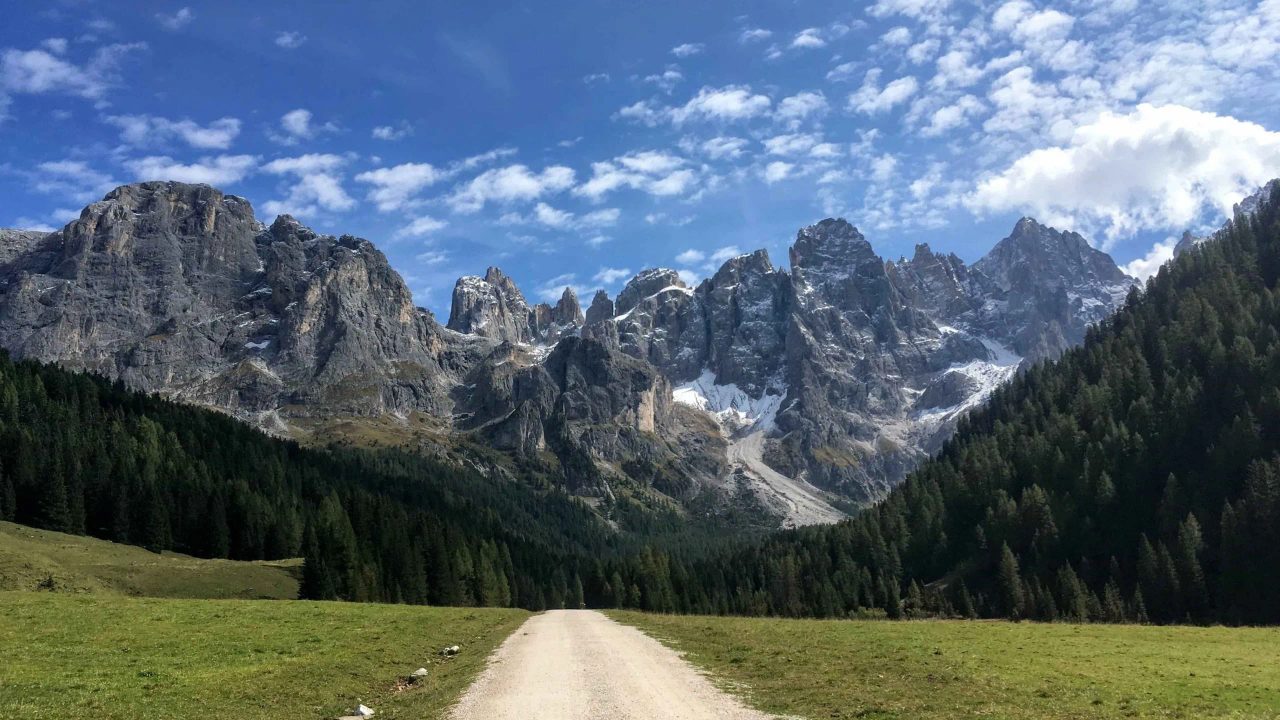 hiking in the dolomites