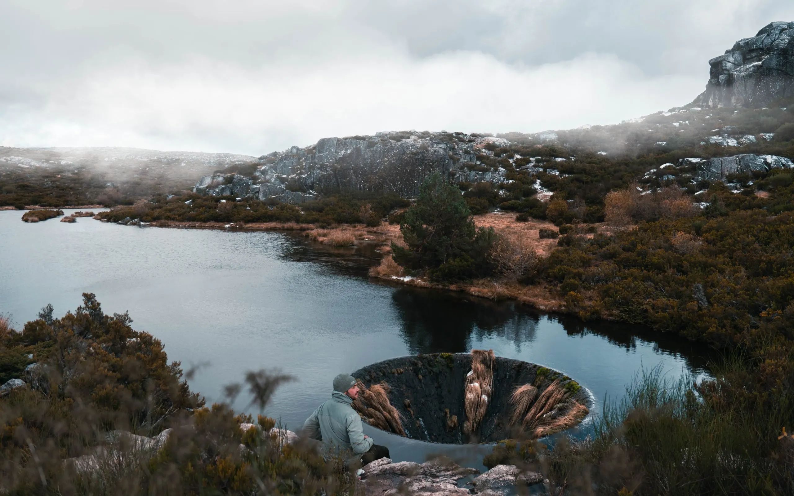 Covão dos Conchos : lac mystérieux au Portugal