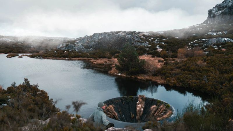Covão dos Conchos : lac mystérieux au Portugal