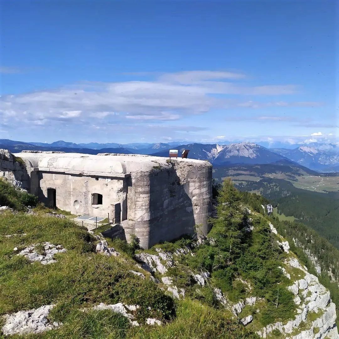 La bellezza del Forte Verena sull'omonimo monte
